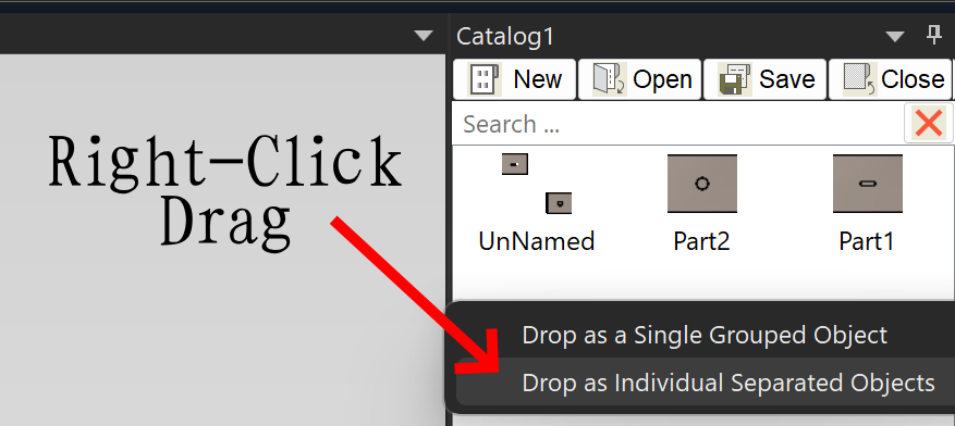 Drag Multiple Selections